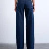 Tsember Jeans mit niedriger Leibhöhe und weitem Bein