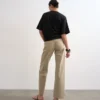 Tsember Jeans mit niedriger Leibhöhe und weitem Bein