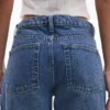 Tsember Jeans mit niedriger Leibhöhe und weitem Bein