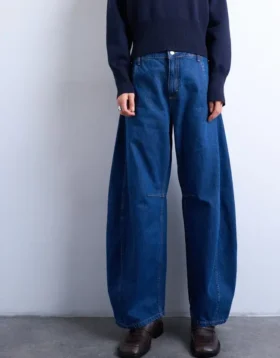 Tsemma High-Rise-Jeans in Barrel-Passform