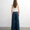 Tseva Jeans mit mittlerer Leibhöhe und weitem Bein