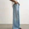Tshorizon Jeans mit mittlerer Leibhöhe und weitem Bein
