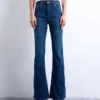 Tsjamie High-Rise-Jeans mit ausgestelltem Schnitt