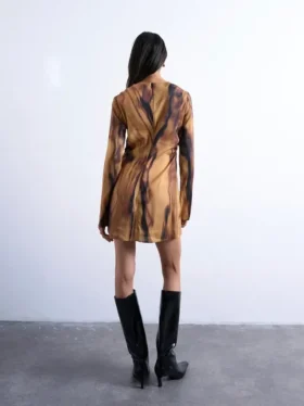 Tsjill Midi-Kleid