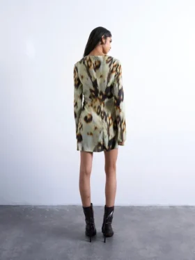 Tsjill Midi-Kleid