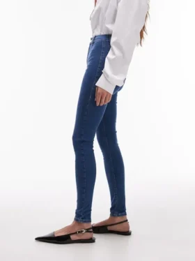 Tsjoni High-Rise-Jeans in Skinny-Fit