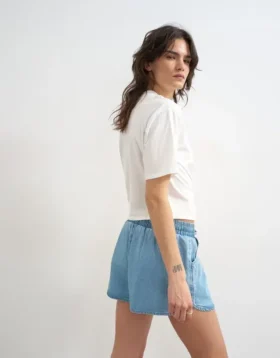 Tsjosa Denim-Shorts