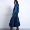 Tsleah Longrock mit hoher Taille