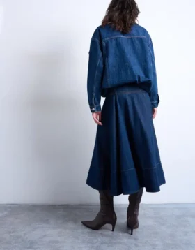 Tsleah Longrock mit hoher Taille