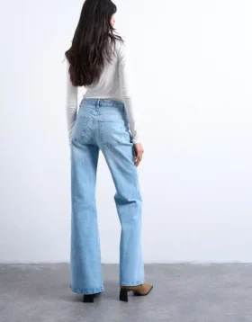 Tsmarie Jeans mit mittlerer Leibhöhe und ausgestelltem Schnitt