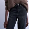 Tsmolly Mom-Fit-Jeans mit hoher Taille