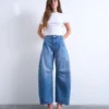 Tsemma High-Rise-Jeans in Barrel-Passform