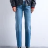 Tsrunway Mid Rise Straight Fit Jeans