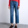 Tsrunway Mid Rise Straight Fit Jeans
