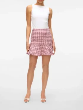Vmadele kurzer Short-Rock mit hoher Taille
