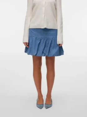 Vmadine kurzer Rock mit hoher Taille als Shorts