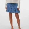 Vmadine kurzer Rock mit hoher Taille als Shorts