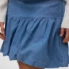 Vmadine kurzer Rock mit hoher Taille als Shorts