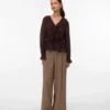 Vmalessia-Hose mit hoher Taille