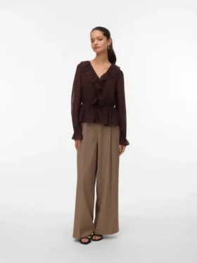 Vmalessia-Hose mit hoher Taille