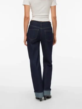 Vmallison Mid-Rise-Jeans in gerader Passform
