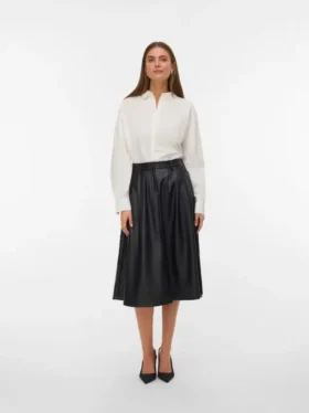 Vmalva kurzer Rock mit hoher Taille als Shorts