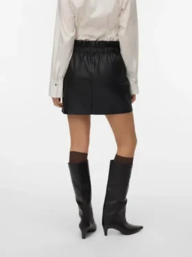 Vmalva kurzer Rock mit hoher Taille als Shorts