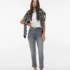 Vmamara Mid-Rise-Jeans in gerader Passform