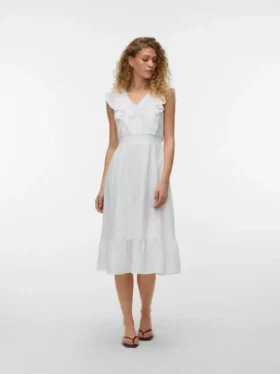 Vmanna Midi-Kleid