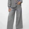 Vmannet Jeans mit mittlerer Taillenhöhe und weitem Bein