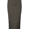 Vmaria langer Rock mit hoher Taille