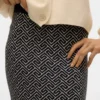 Vmaria langer Rock mit hoher Taille