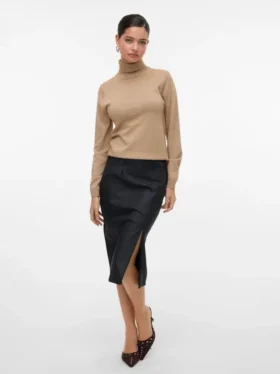 Vmbaaba langer Rock mit hoher Taille