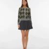 Vmbambina kurzer Rock mit hoher Taille als Shorts