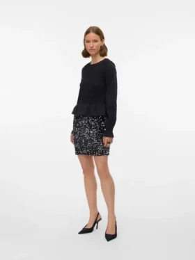 Vmbella kurzer Short-Rock mit hoher Taille