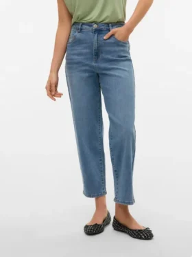 Vmbetty High-Rise-Mom-Fit-Jeans
