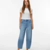 Vmbillie High-Rise-Jeans in Barrel-Fit