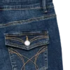Vmcamille Jeans mit niedriger Leibhöhe und ausgestelltem Schnitt