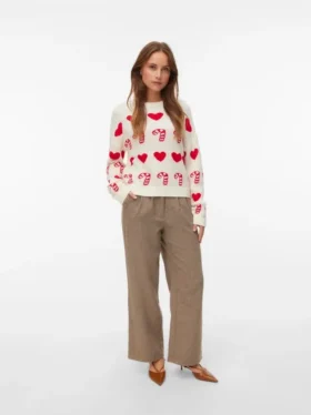 Vmcandyhearts Strickpullover
