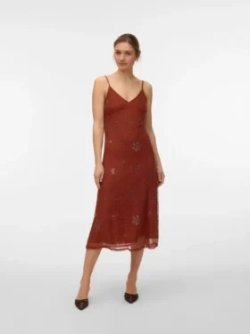 Vmcara Langes Kleid