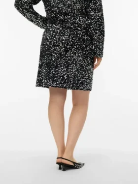 Vmcbella kurzer Rock mit hoher Taille als Shorts