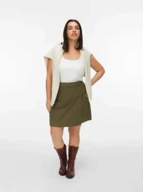 Vmcelly kurzer Rock mit hoher Taille als Shorts