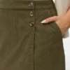 Vmcelly kurzer Rock mit hoher Taille als Shorts
