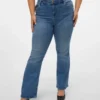 Vmcflash Jeans mit mittlerer Leibhöhe und ausgestelltem Schnitt