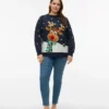 Vmcfrostydeer Strickpullover