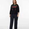 Vmcglitter Strickpullover