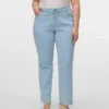 Vmcjakie Mid-Rise-Jeans in gerader Passform