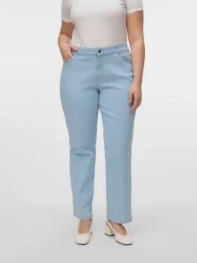 Vmcjakie Mid-Rise-Jeans in gerader Passform