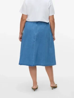 Vmcjolene Midi-Rock mit hoher Taille