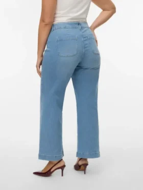 Vmckayla Jeans mit hoher Leibhöhe und ausgestelltem Bein